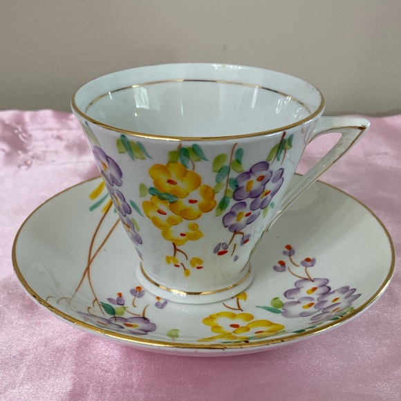 EUC VTG T. F. & S LTD PHOENIX CHINA TEACUP AND SAUCER - Picture 3 of 13